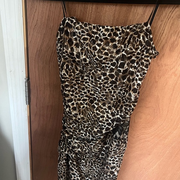 Leopard Print Dress - Picture 1 of 3